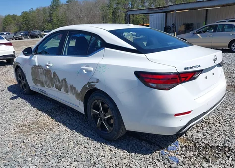 2025 Nissan Sentra Sv z USA, uszkodzony, nr VIN 3N1AB8CVXSY262074